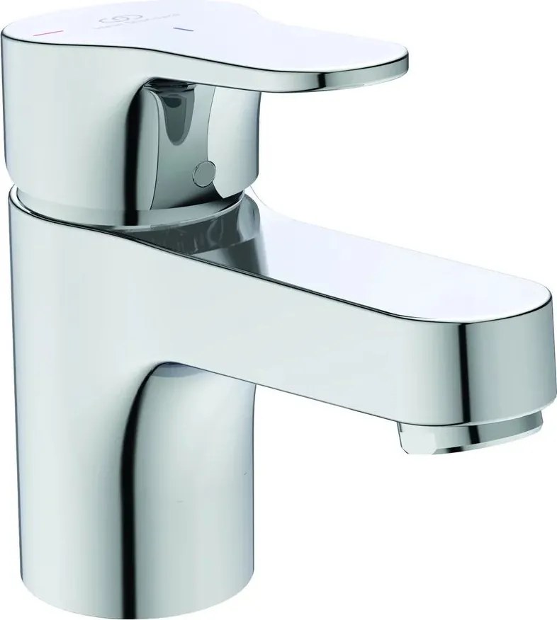 Baterie lavoar Ideal Standard Cerabase H60 BlueStart crom lucios cu ventil Pop-Up metalic