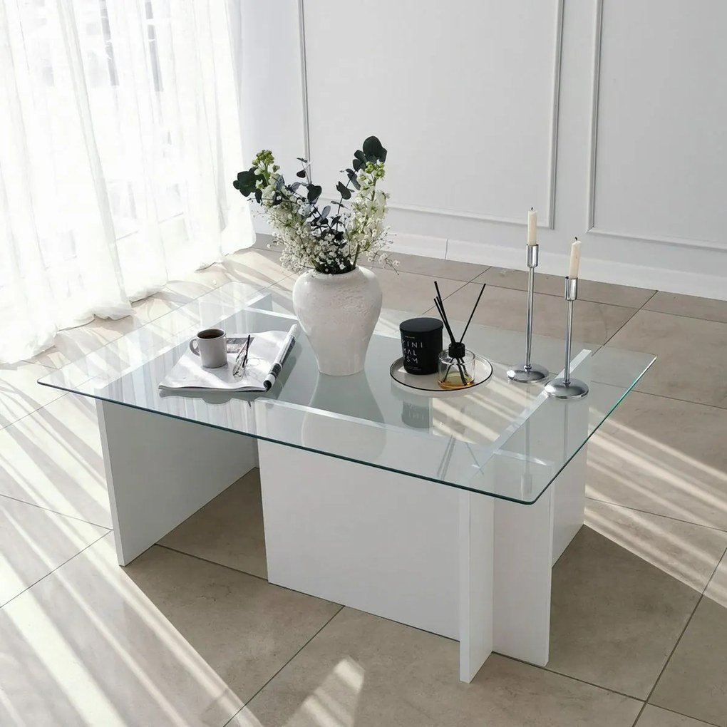 Măsuță de conferință Eescape White