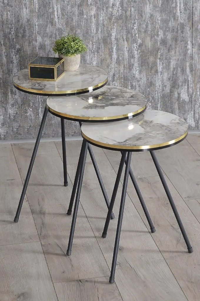 Set masuta de cafea,Seria 440Homs, 3 buc,20449