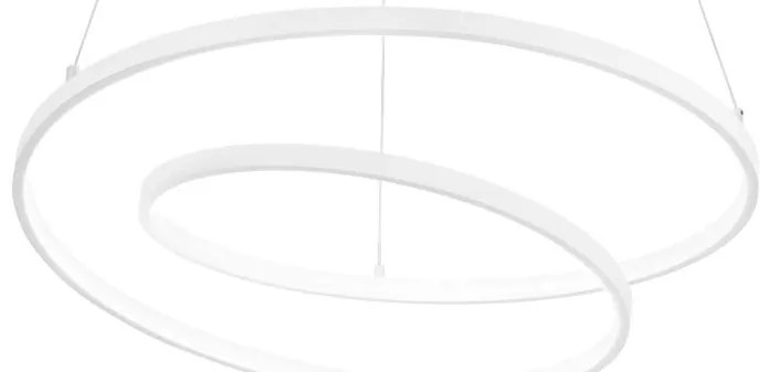 Lustra LED suspendata design modern circular Oz sp d60 dali alba