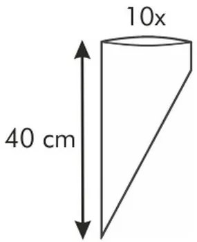 Tescoma DELÍCIA sac de decorare 40 cm, 10 bucăți, 40 cm