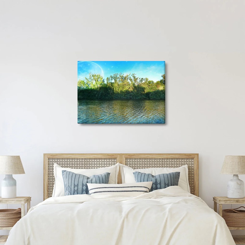 Tablou - lac (70x50 cm)