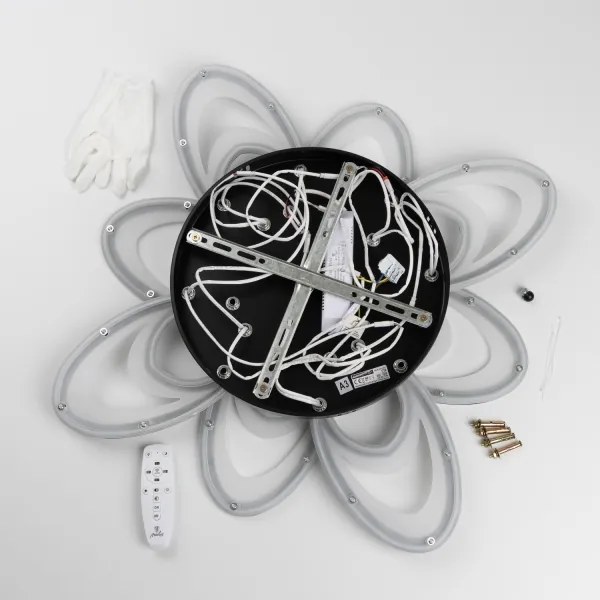 Lustră LED dimabilă aplicată Brilagi TWIST LED/125W/230V 3000-6500K + telecomandă