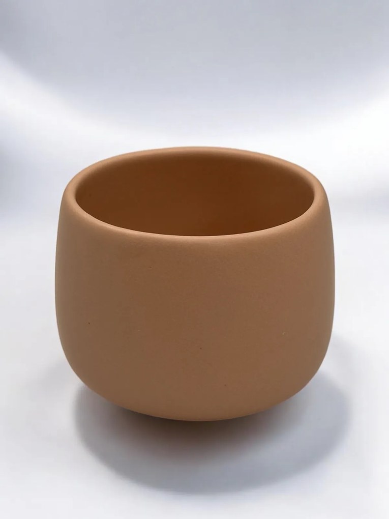 Pahar cafea NOVUM Margo Cappucino 330ml Flat White, Latte (Maro deschis Cacao cu Lapte)