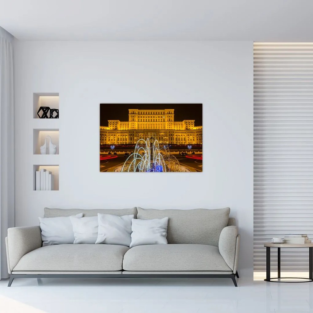Tablou - Palatul Parlamentului, București, România (90x60 cm)