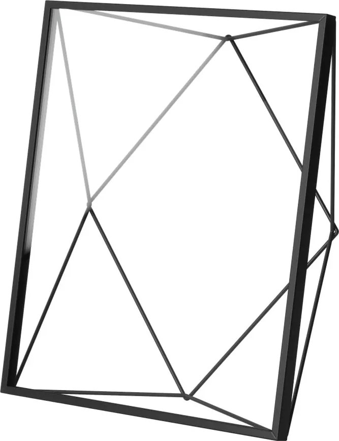 Ramă foto neagră de masă /de perete din metal 25x30 cm Prisma – Umbra