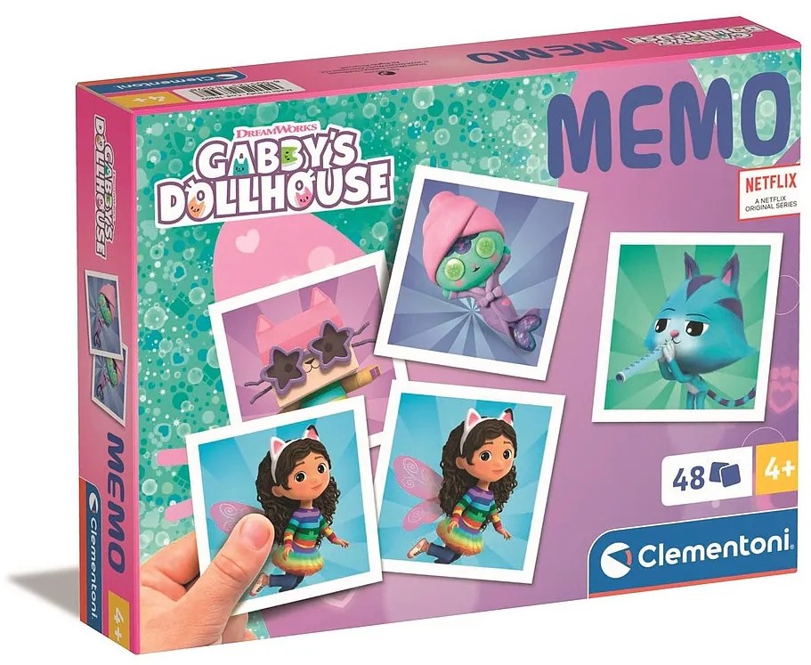 Gabby&#039;s Dollhouse Fairy joc de memorie 48 pcs Clementoni