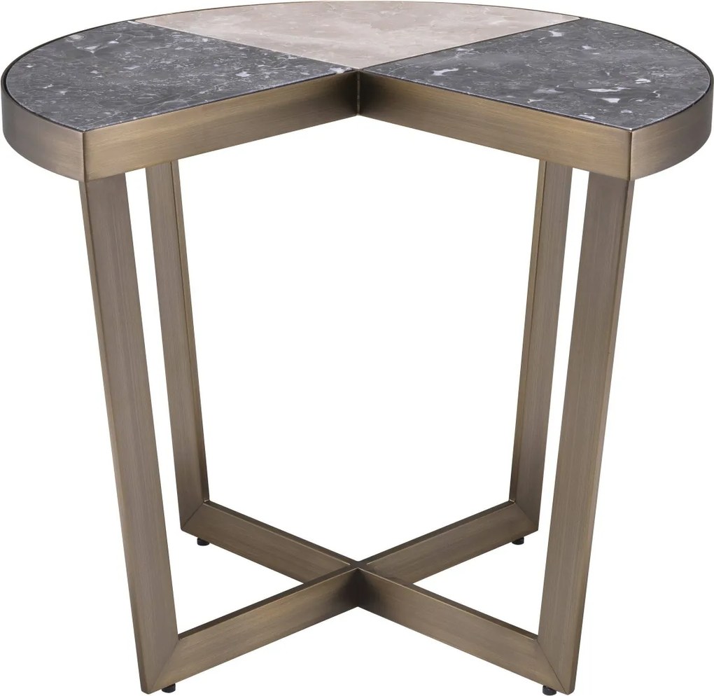 Masuta laterala design elegant LUX Turino, alama periata 114352 HZ