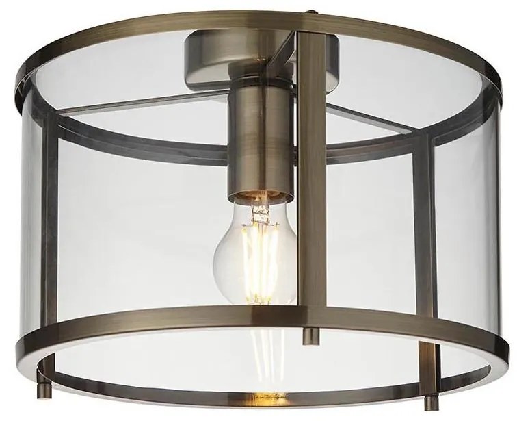 Endon 103112 - Plafonieră HOPTON 1xE27/10W/230V crom mat