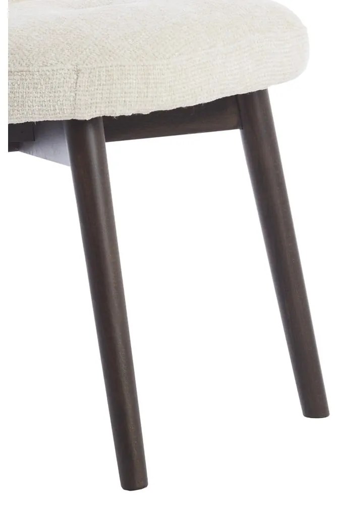 Set de scaune de sufragerie crem 2 buc. tapițat Sinosa – Light &amp; Living