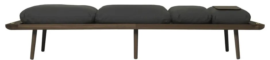 Șezlong gri antracit Lounge Around – UMAGE