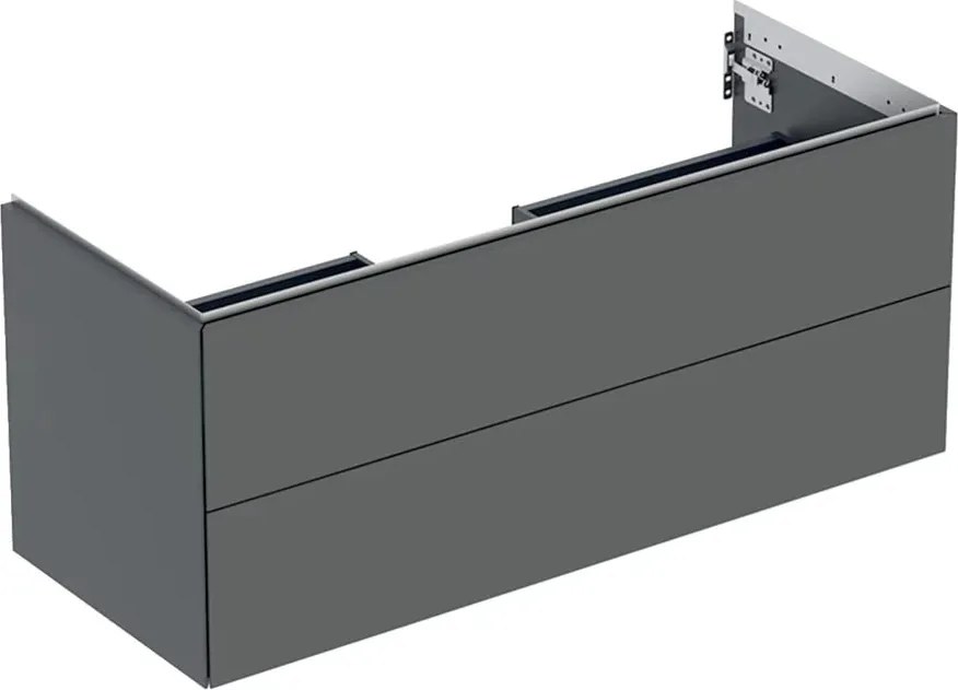 Dulap baza suspendat Geberit One lava mat 120 cm cu 2 sertare