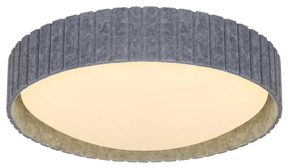 Nordlux - Plafonieră CORATO, 3x E14/15W/230V, Ø 42 cm, gri