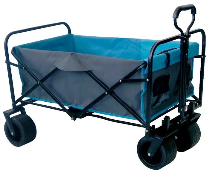 Cărucior de transport pliabil - premium 150 L Portocalie
