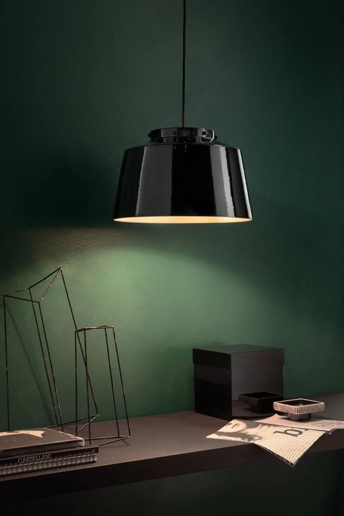 Lustra design retro realizata manual din ceramica 50's