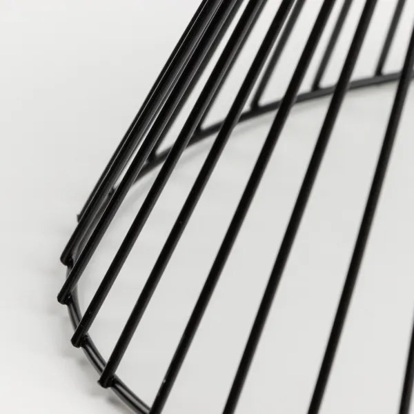 Abajur universal CURITIBA, diametru 30 cm, negru