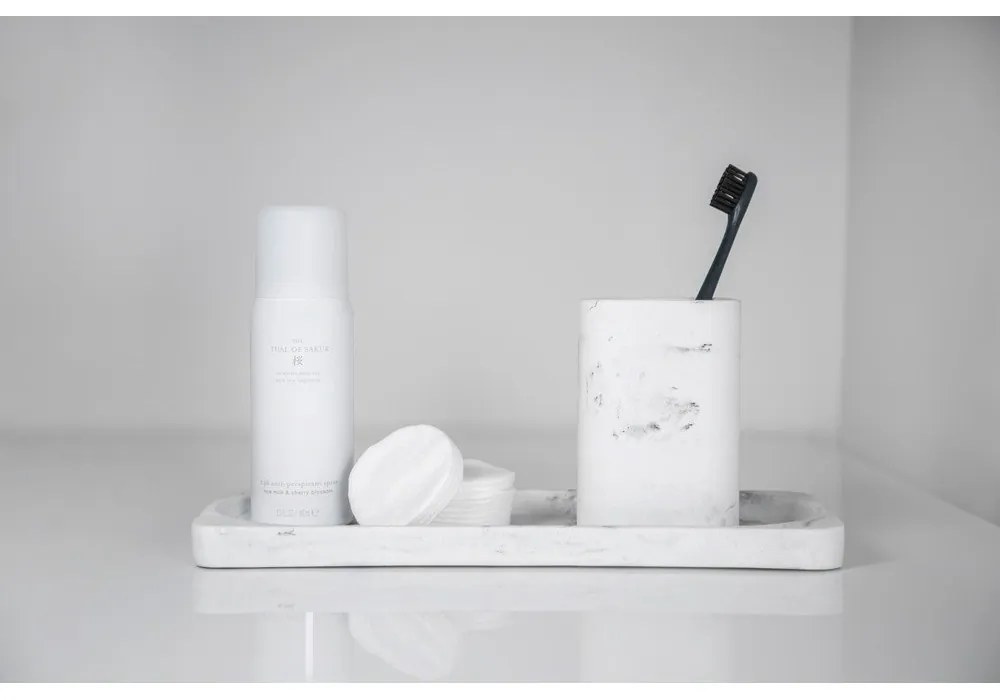 Tavă pentru baie Wenko Desio, alb - gri