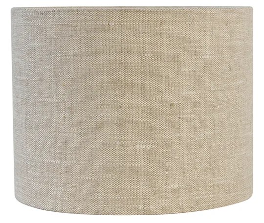 Abajur din stofă gri deschis 18/18/14