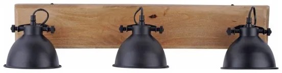 Leuchten Direkt 11983-18 - Lampă spot SAMIA 3xE14/40W/230V negru