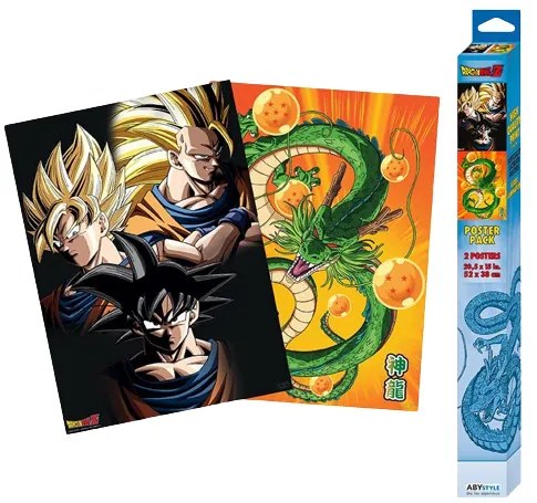 set 2 postere Dragon Ball