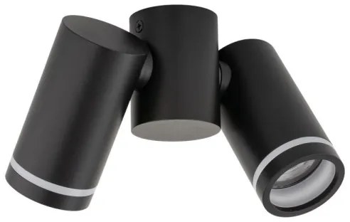 Spot JET SET 2xGU10/10W/230V negru