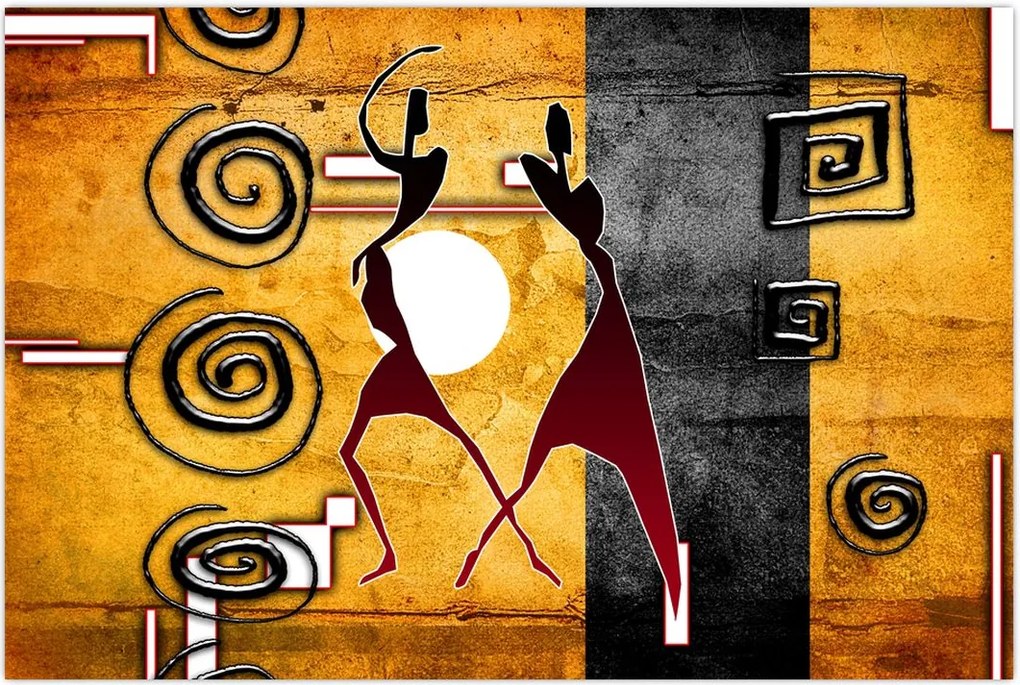 Tablou - Pictură străveche (90x60 cm)