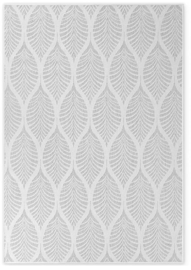 Covor pentru exterior și interior gri/fildeș 160x230 cm Duet Liora – NORTHRUGS