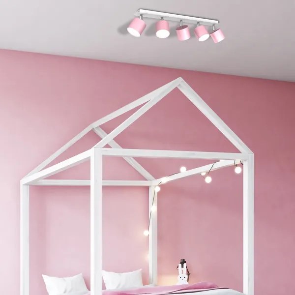 Spot DIXIE 5xGX53/11W/230V roz