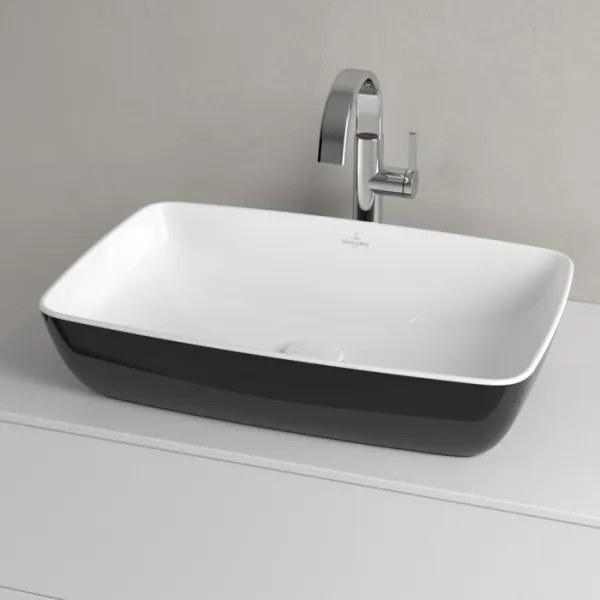 Villeroy & Boch 417258BCT8 - Lavoar ARTIS pentru montare pe blat 58x38,5 cm ceramică/negru