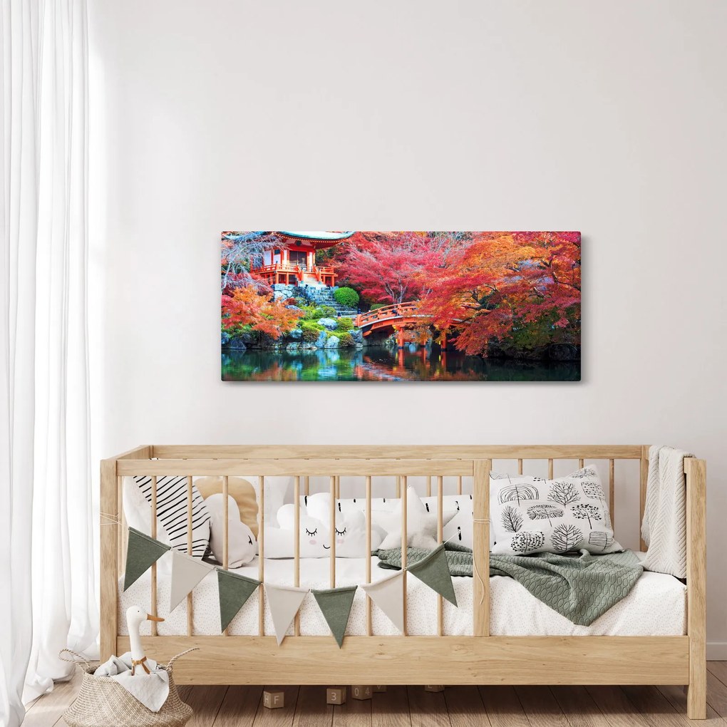 Tablou - Peisaj oriental (120x50 cm)