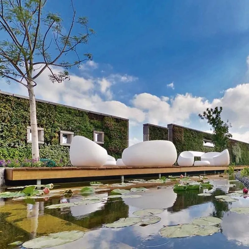 Canapea de exterior / interior design modern premium STONE