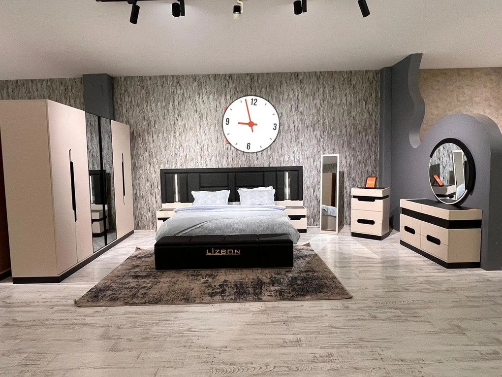 DORMITOR COMPLET RAISA 160×200CM SALTEA SI SOMIERA GRATUITE