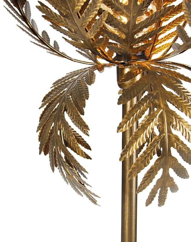 Lampă de podea vintage aurie - Botanica Simplo