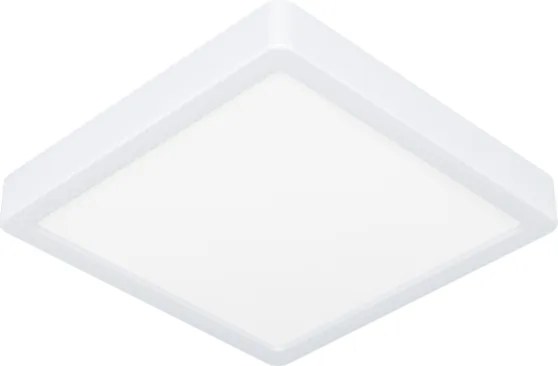 Eglo 901378 - Plafonieră LED RGBW reglabilă cu sticlă fumurie FUEVA-Z LED/10,5W/230V 22x22cm IP44 alb