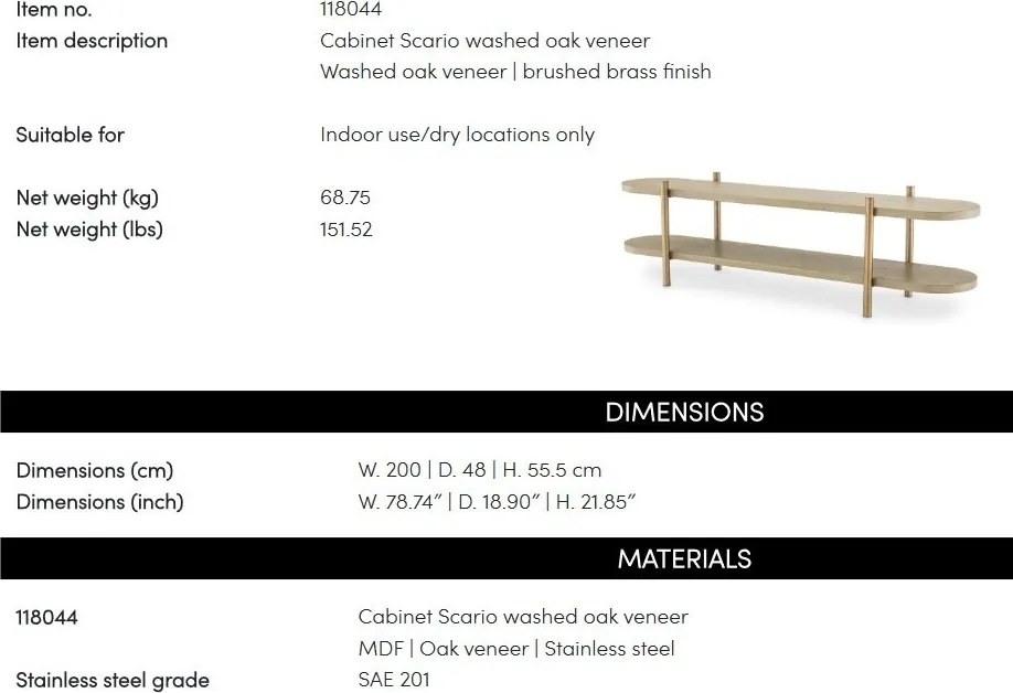 Raft LUX design contemporan Scario