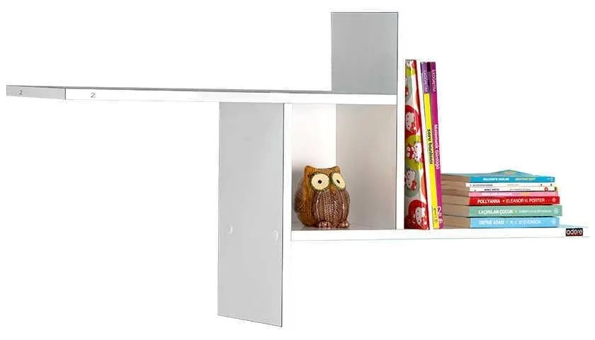 Raft de perete Adore Windmill cu 3 Compartimente, 100 x 50 x 18 cm