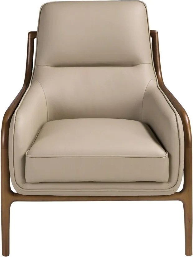 Fotoliu LUX design italian, Piele Naturala, Mink