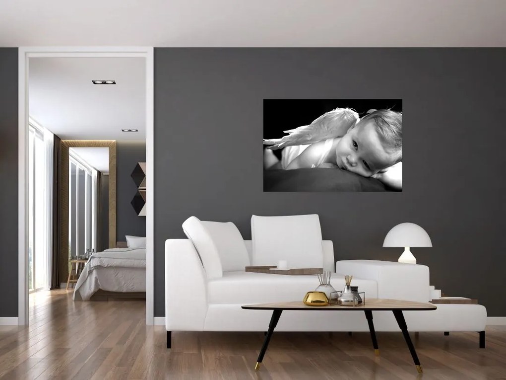 Tabloucu înger de copil (90x60 cm)