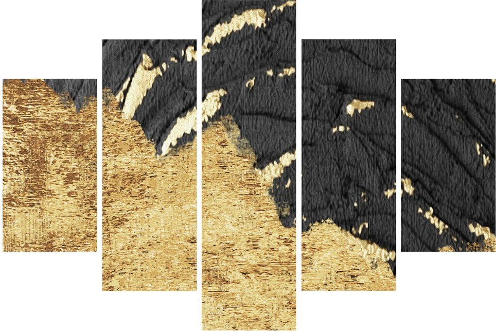 Tablou - Structura de aur N⁰1 (150x105 cm)