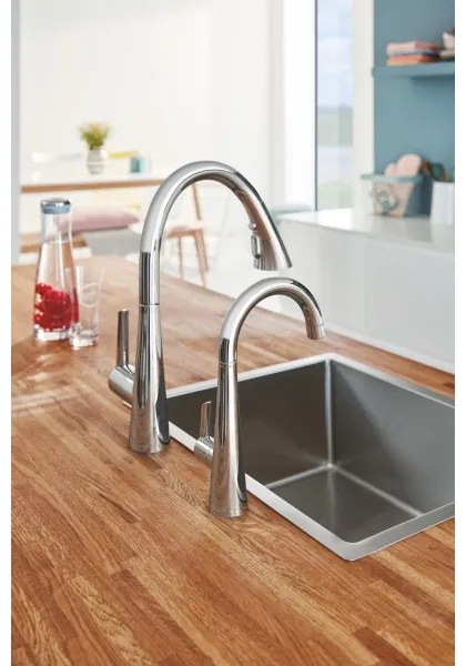 GROHE 31726SD0 - Chiuvetă de bucătărie K700 550 × 450 mm inox