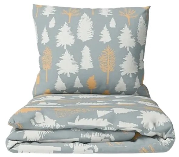 Lenjerie de pat din bumbac HOLLY REST gri Dimensiune lenjerie de pat: 70 x 90 cm | 140 x 200 cm
