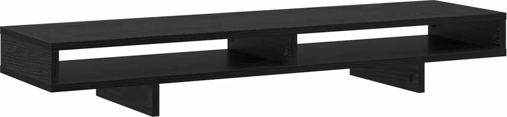 vidaXL Suport pentru monitor Negru 100 x 27 x 15 cm Lemn compozit