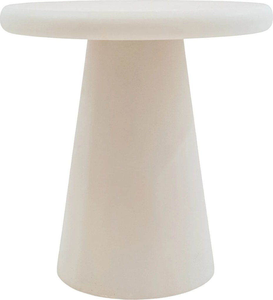 Măsuță de cafea rotundă Clav 45 cm - bej