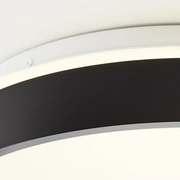 Plafonieră LED Brilliant KALMAR LED/26W/230V 3000K d. 39 cm negru