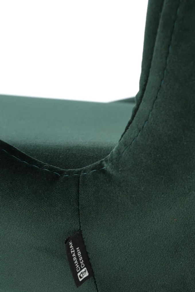 Scaun K454 catifea verde – H83 cm