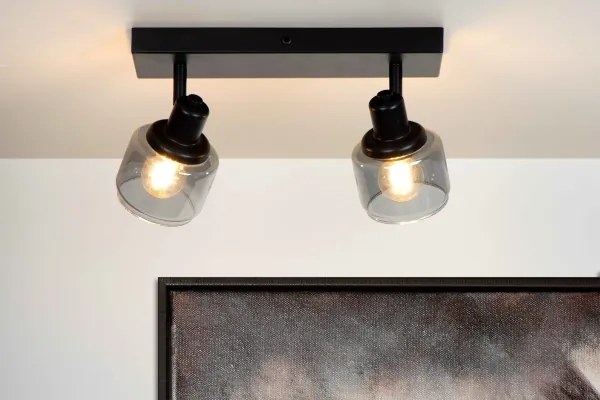 Spot Lucide 77979/02/30 BJORN 2xE14/40W/230V negru