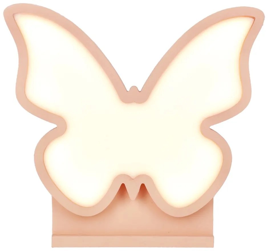 Veioză pentru copii roz Butterfly – Candellux Lighting