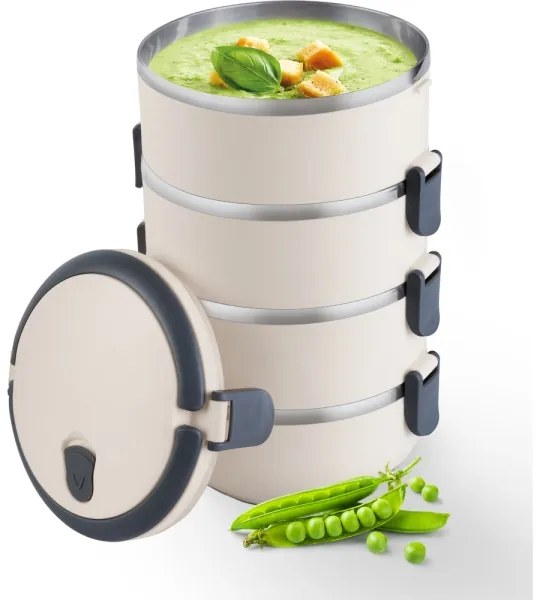 Sufertaș termoizolant Lamart 2,4 l bej