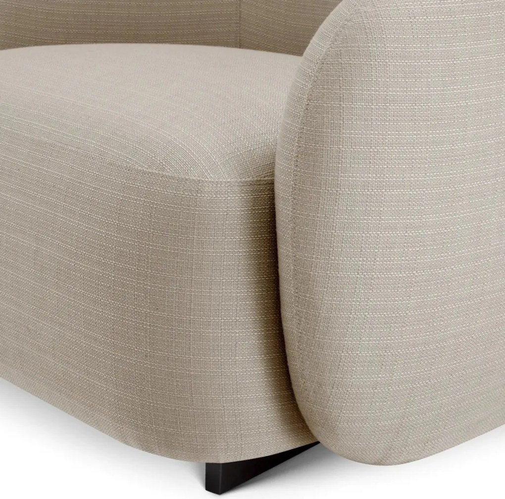 Fotoliu interior/ exterior design elegant LUX Amore, Lucio sand