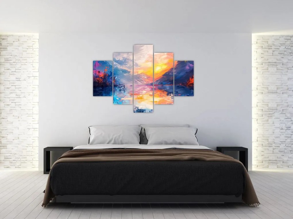 Tablou - Pictura peisajului (150x105 cm)